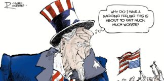 Editorial Cartoon: It’s On It’s On - By Rivers