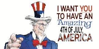 Editorial Cartoon: 4th Of July 4th Of July - By Rivers