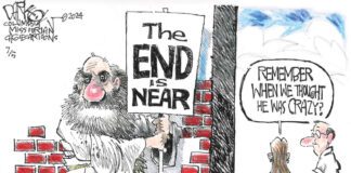 Editorial Cartoon: The End Is Near The End Is Near - By John Darkow