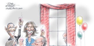 Editorial Cartoon: Democratic Convention Democratic Convention - By Dick Wright