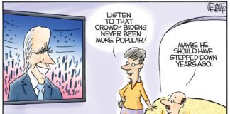 Editorial Cartoon: Joe’s New Popularity Joe's New Popularity - By Christopher Weyant