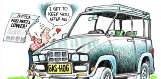 Editorial Cartoon: Fuel Prices Lower Fuel Prices Lower - By Dave Granlund