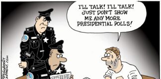 Editorial Cartoon: Presidential Polls Are Driving Us Crazy Presidential Polls Are Driving Us Crazy - By Bob Englehart