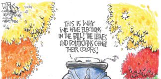 Editorial Cartoon: Politicians Changing Their Positions Politicians Changing Their Positions - By John Darkow