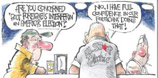 Editorial Cartoon: Election Interference Election Interference