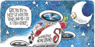 Editorial Cartoon: Mystery Drones Mystery Drones - By John Darkow