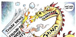 Editorial Cartoon: Trump China Tariffs For 2025 Trump China Tariffs For 2025 - By Dave Granlund