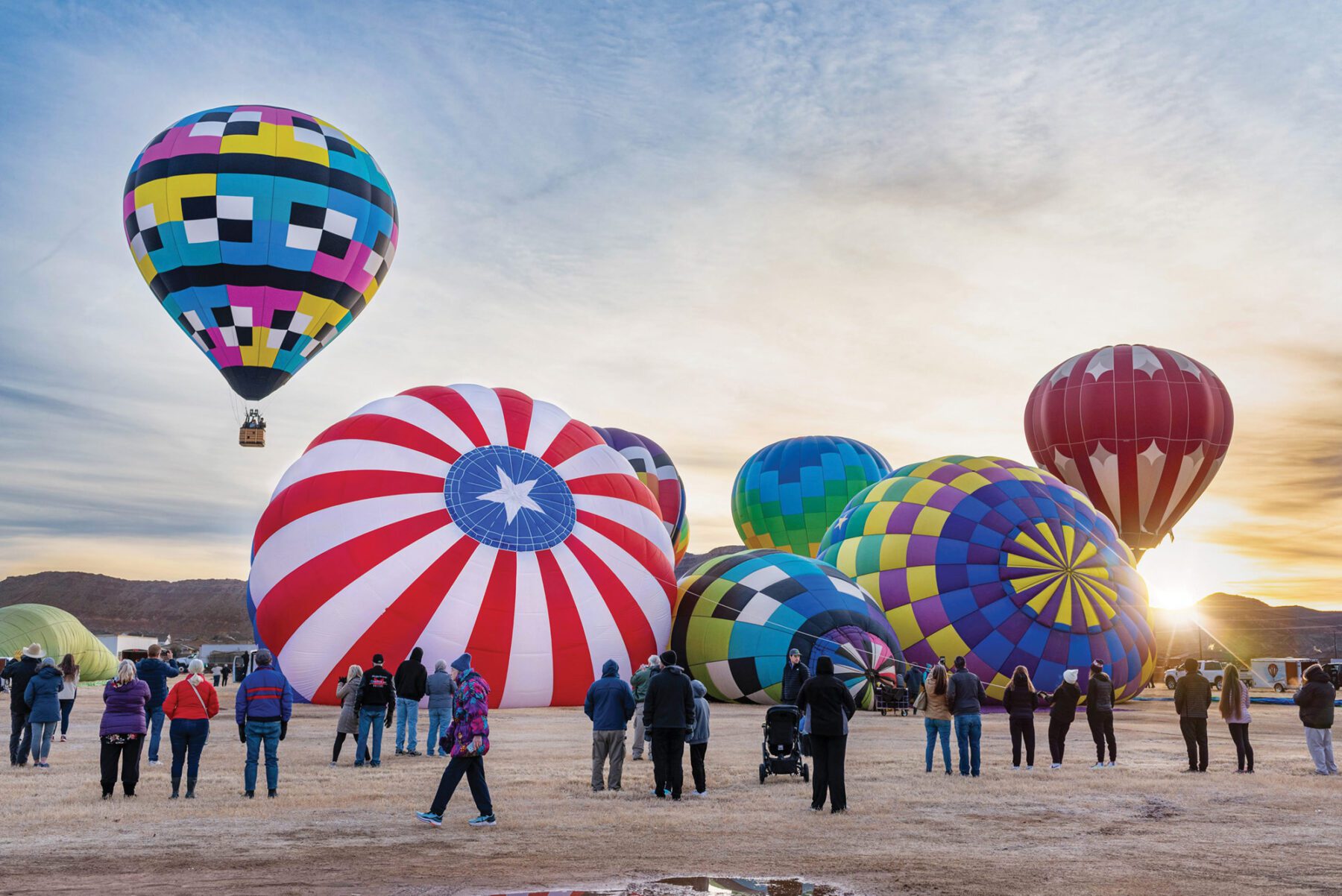 Southern Utah Is Flying High With The Up & Away Hot Air Balloon ...