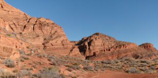 Tipple Trail via (by way of) Red Reef East Trail Triple Trail