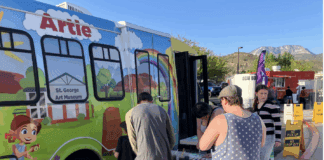 Artie the Art Bus Brings Free Art Fun to St. George Parks All Summer Artie the Art Bus Brings Free Art Fun to St. George Parks All Summer