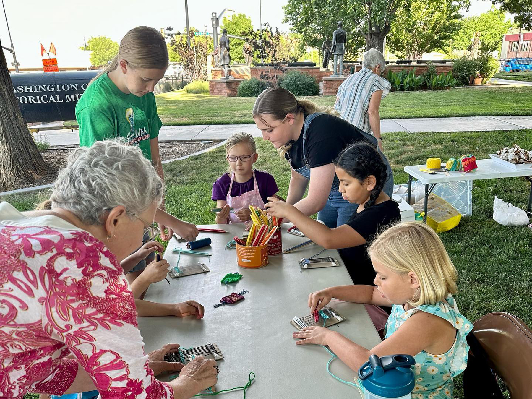 Youth Weaving Workshop Offers Hands-On Art Experience for Kids