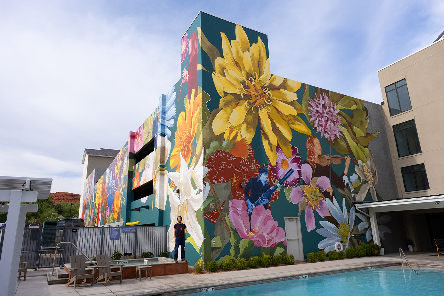 A Symphony in Bloom: “The Sound of St. George” by Pepe Gaka