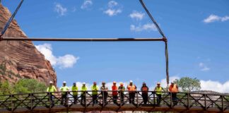 Emerald Pools Bridge Reopens in Zion After Major Reconstruction Springdale, UT Emerald Pools Bridge Reopens in Zion After Major Reconstruction