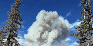 Western Edge of France Canyon Fire Remains Active; Red Flag Conditions Continue France Canyon Fire Daily Update