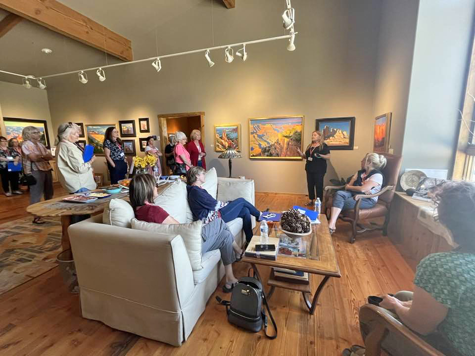 WOW Retreat Inspires Women Artists Amid Mt. Carmel’s Red Rock Beauty