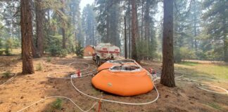 Forsyth Fire Grows to 13,597 Acres as Crews Focus on Containment Near Pine Valley