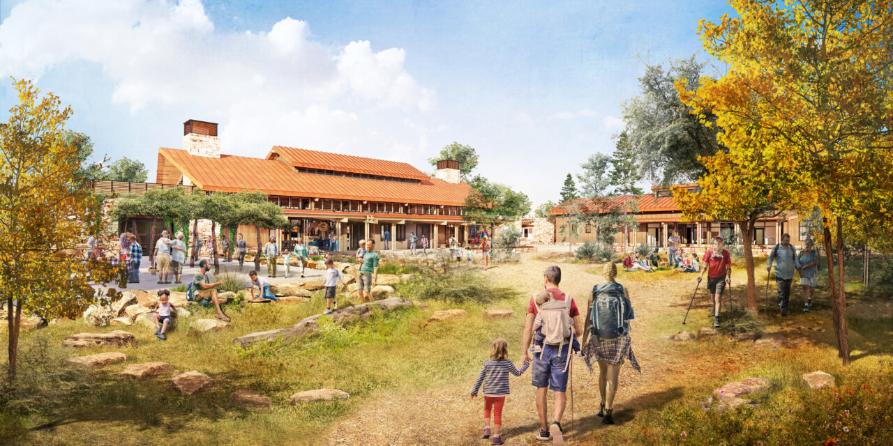 The East Zion Discovery Center will orient visitors on the park’s quiet side with education spaces, trails access, and an EV-shuttle hub, easing congestion and deepening the Zion experience.