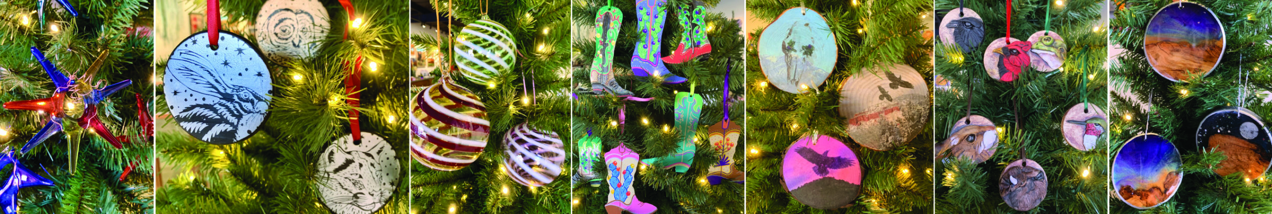 Celebrate the season at Raven’s Heart Gallery in Kanab on November 29 from 4 to 7 PM. The Holiday Party features ornaments, jewelry, and mini artworks by regional artists, plus complimentary treats and festive cheer.