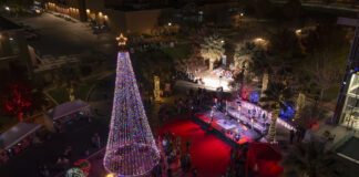 Utah Tech University’s annual Tree Lighting Celebration to feature drone show for first time Utah Tech University will host its annual Tree Lighting Celebration on Dec. 3 with a 40-foot light tree, holiday activities and its first-ever drone show in the Holland Plaza.