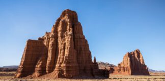 Snow-Covered Peaks Meet Desert Escape for Dual Adventure in Capitol Reef Country