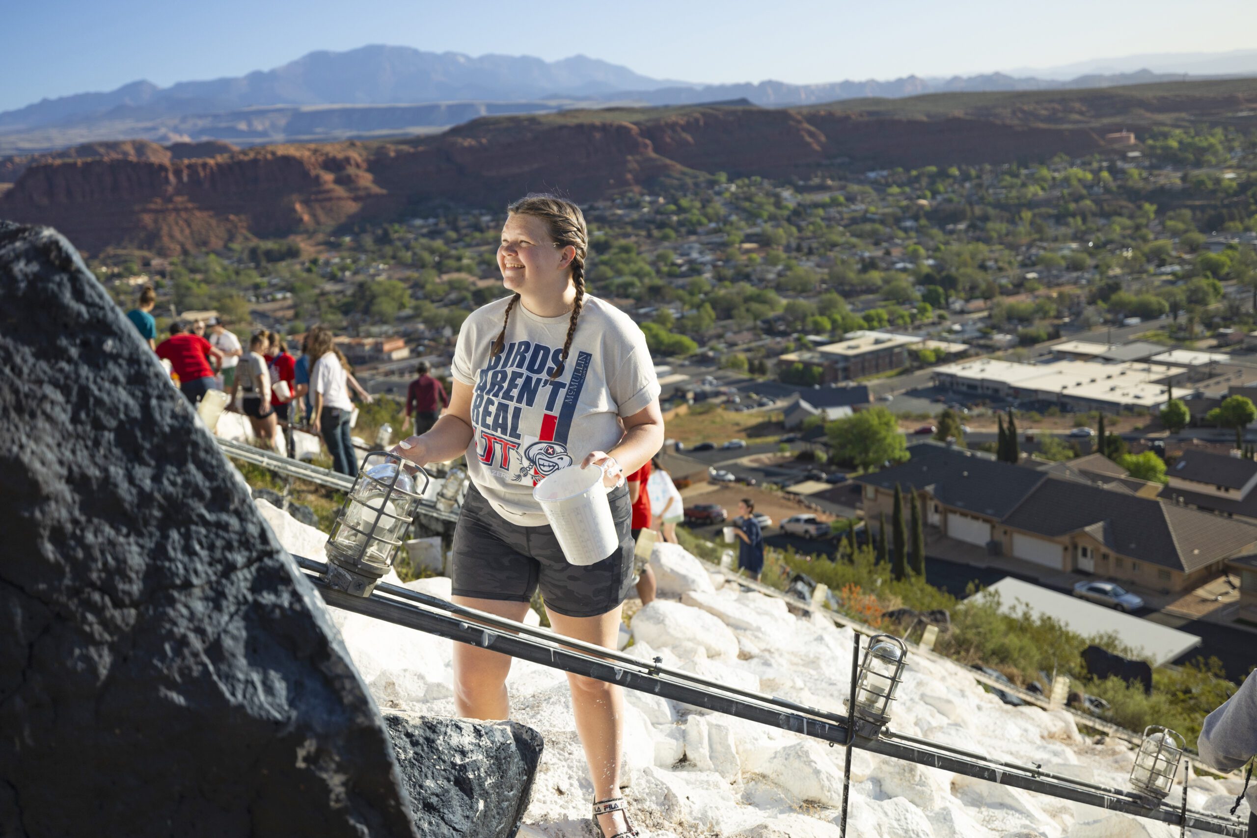 Utah Tech University’s D-Week returns April 6–11, 2026, featuring The Great Race, Brooks’ Birthday Carnival, baseball, and the annual repainting of the D.