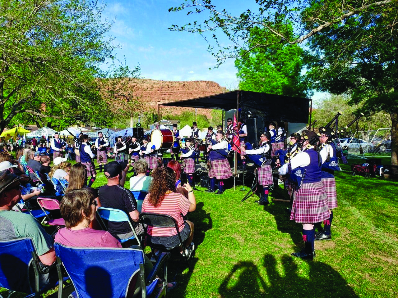 The RedStone Highland Games & Festival returns to St. George April 10–11 with athletics, music, and Scottish culture at Sandtown Park.