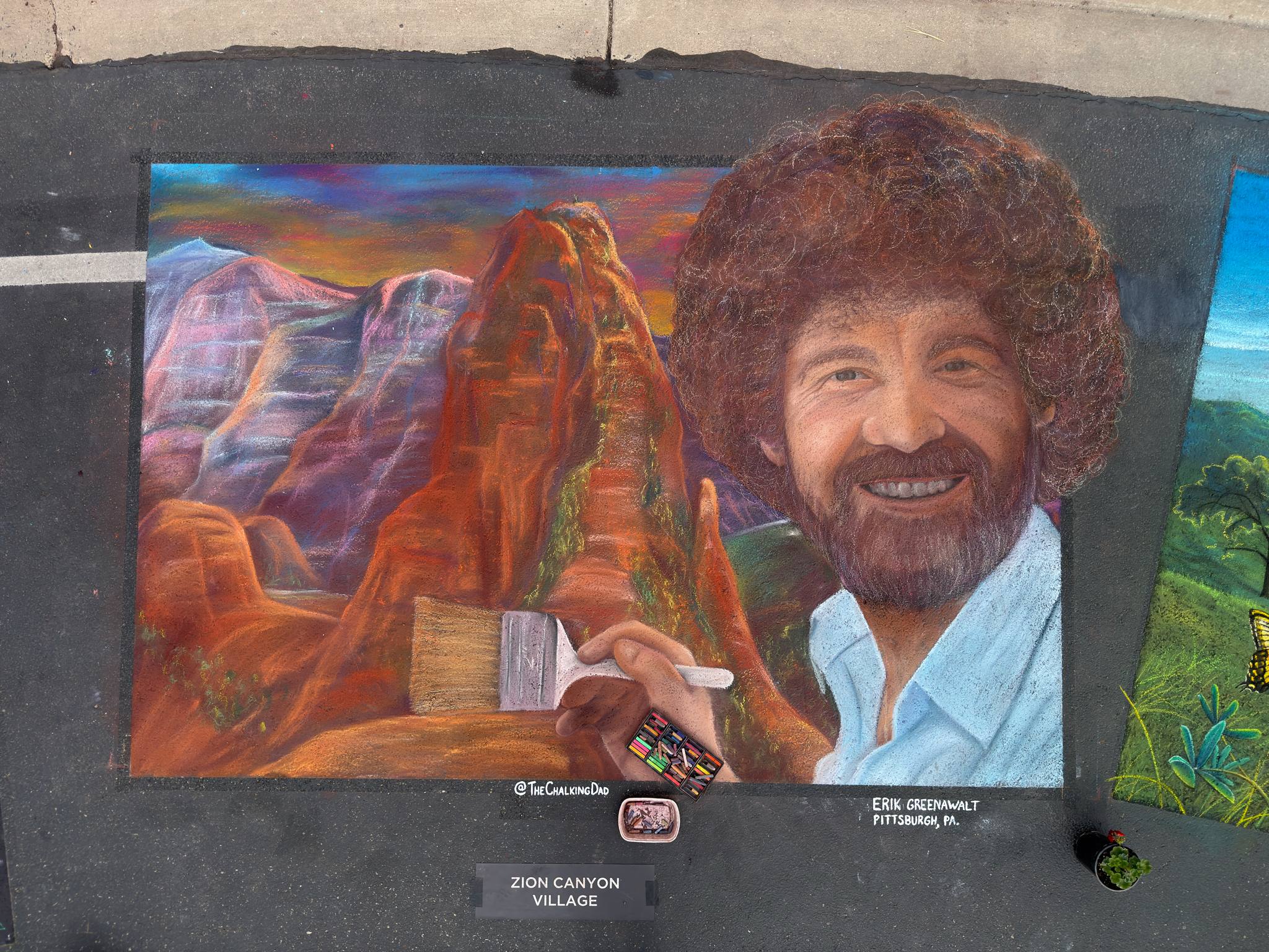 Bob Ross by Erik Greenawalt coming from Pennsylvania