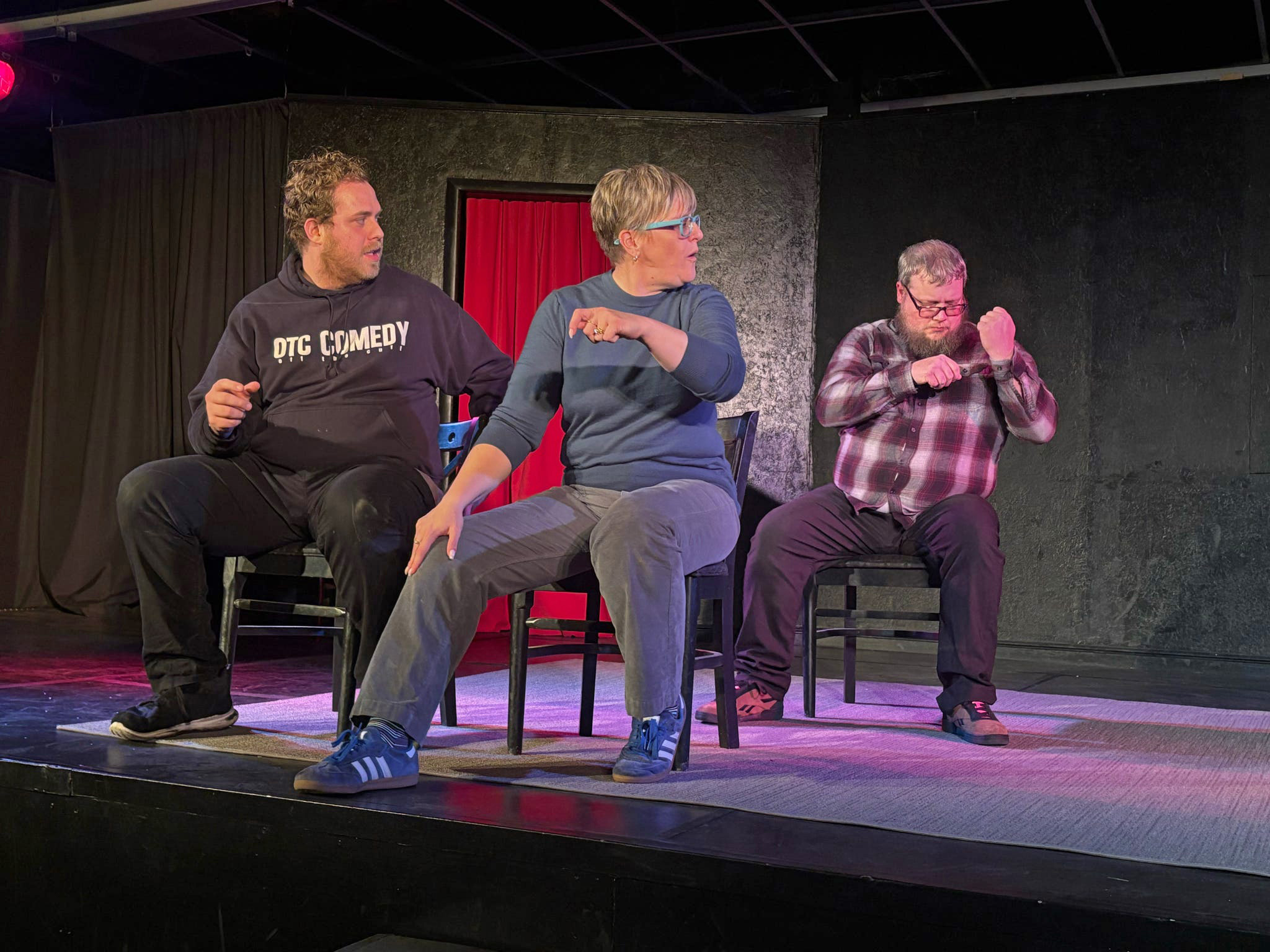 Catch live improv comedy at OTC Comedy in Cedar City, Utah, May 1, 8, and 29, 2026, before a mid-month break.