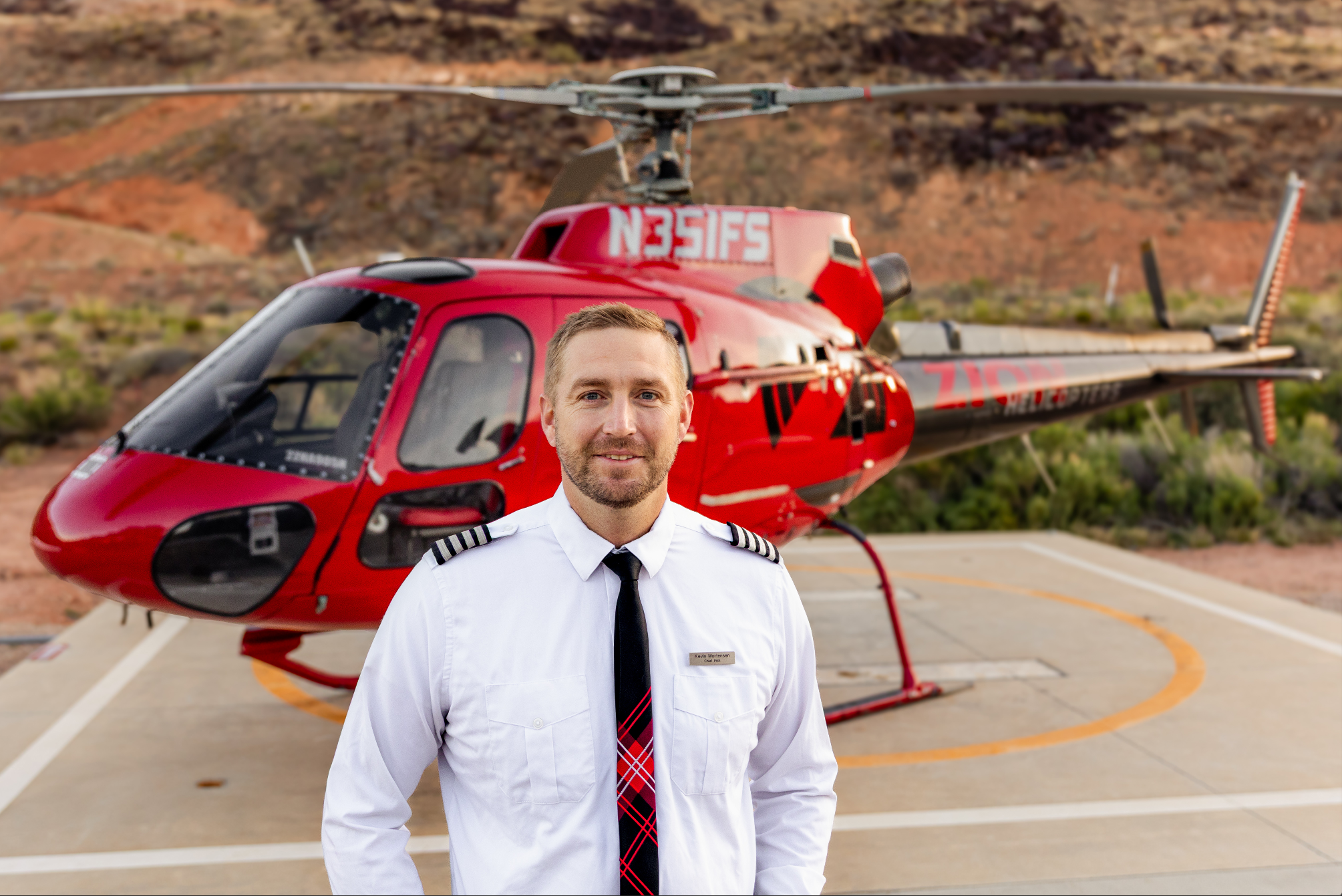 A Southern Utah pilot returns home to lead Zion Helicopters, offering scenic flights over Zion, Canaan Mountain, and Bryce Canyon.