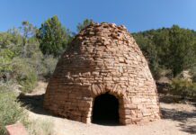 Leeds Creek Kiln Trail Kiln, Leeds Creek Kiln Trail, Dixie National Forest, July 2026 - Photo by Tom Garrison