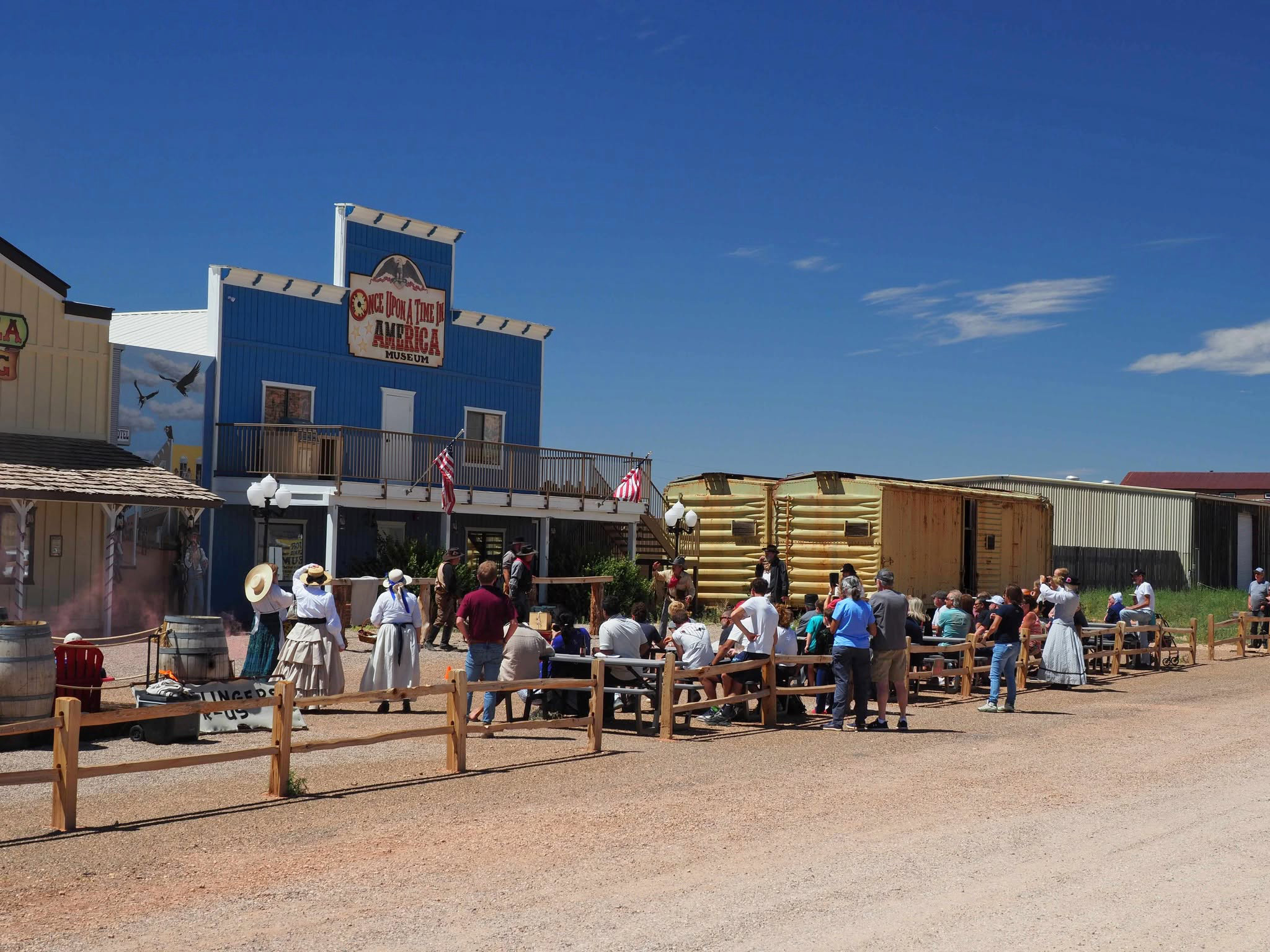 Once Upon a Time in America celebrates its second year in Kanab, featuring 40,000 square feet of American history, rare classic cars, and a themed Western saloon.