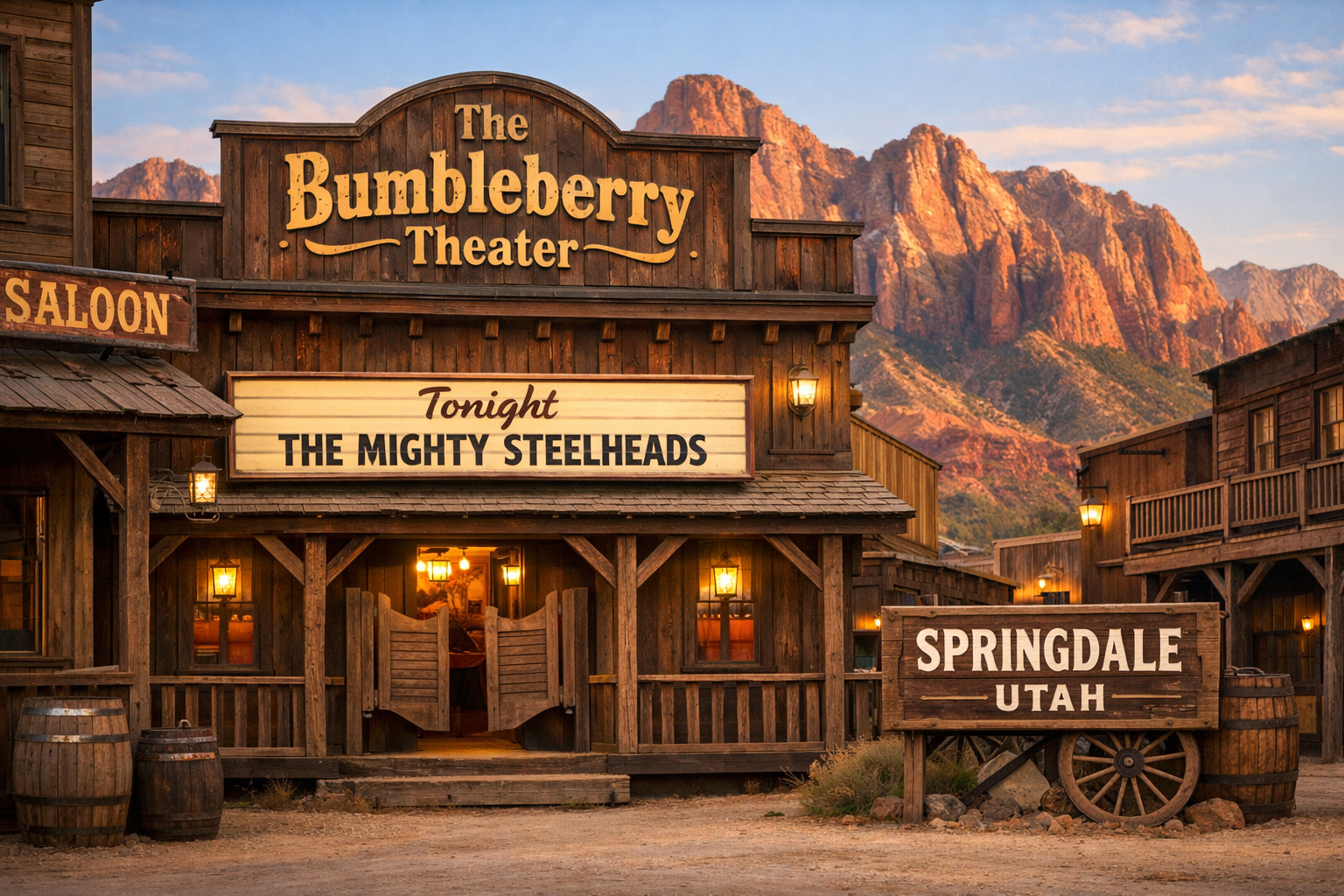 Comedian Andy Beningo and multi-genre band The Mighty Steelheads join forces for a night of clean comedy and music featuring LaVerkin native Vern Monnett.