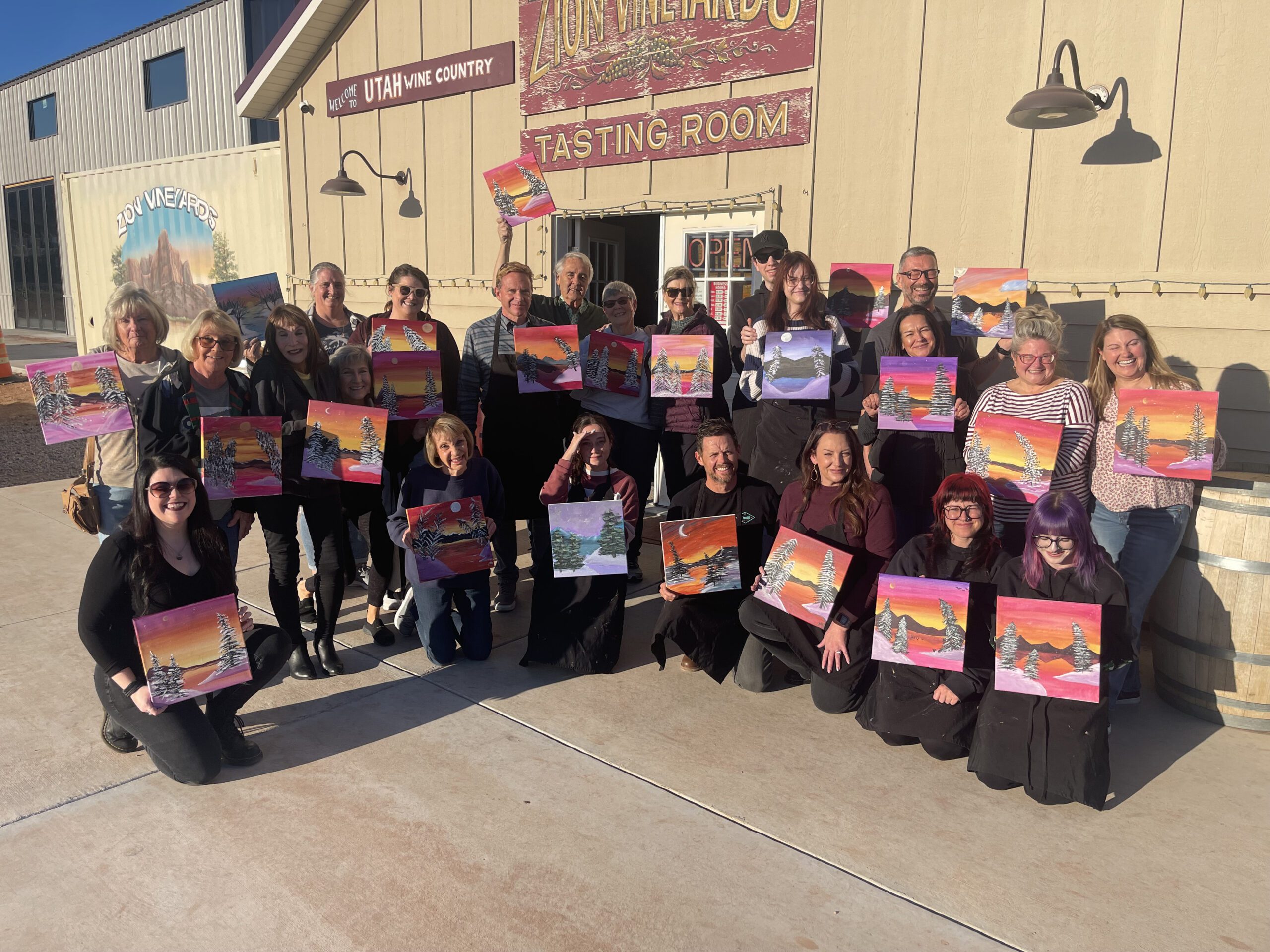 Zion Vineyards in Leeds celebrates the summer season with new wine releases, a Paint and Sip event, and a gourmet wine pairing dinner in St. George.