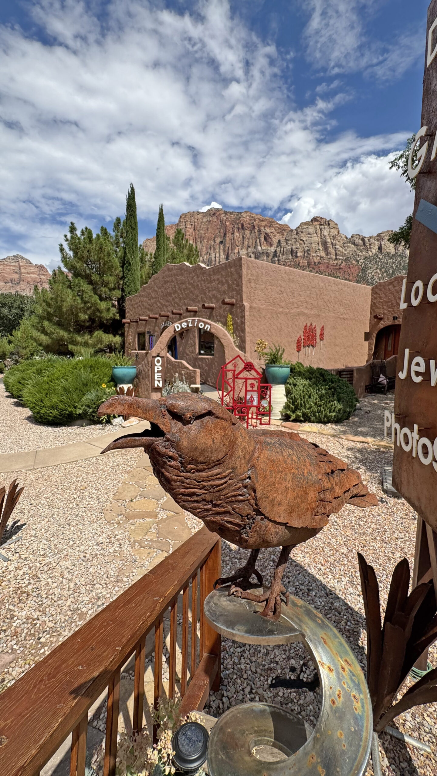 The inaugural Zion Canyon Art Festival debuts in Springdale on October 10, 2026, featuring a self-guided Autumn Art Walk, live music, and interactive art experiences.