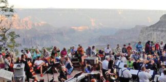 Symphony of the Canyons Annual Fundraising Dinner Experience the return of 3hattrio! Join Z-Arts at the Bumbleberry Theatre for a celebration of American Desert Music and a special Q&A with the musicians. Tickets are $15 at zarts.org.