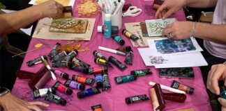 Senior Center Hosts Free Botanical Gelli Plate Printing Workshop